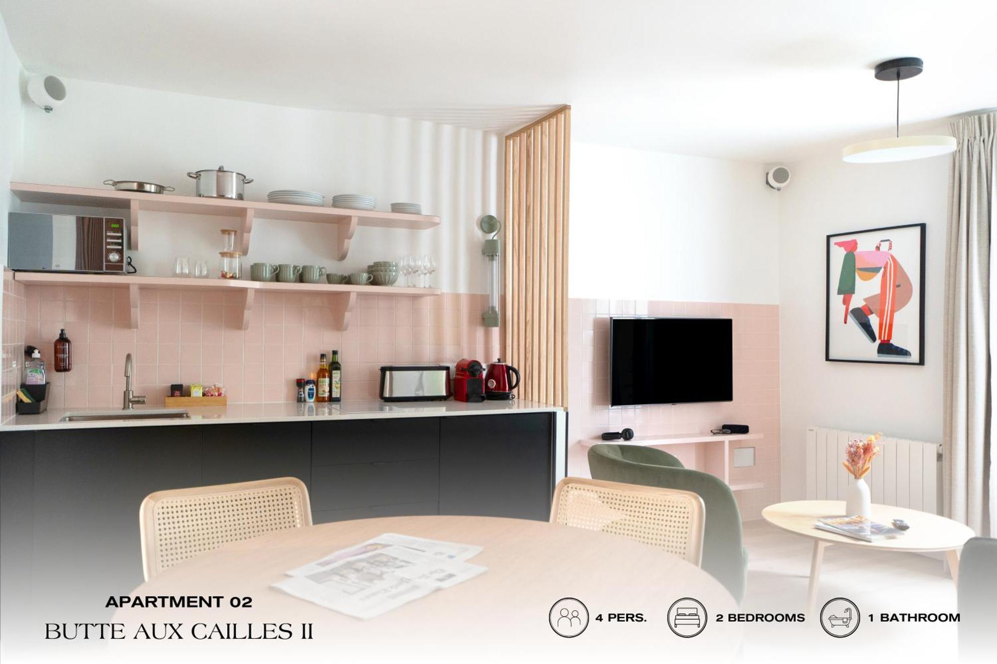 Apartamento Beauquartier - Butte Aux Cailles II París Exterior foto