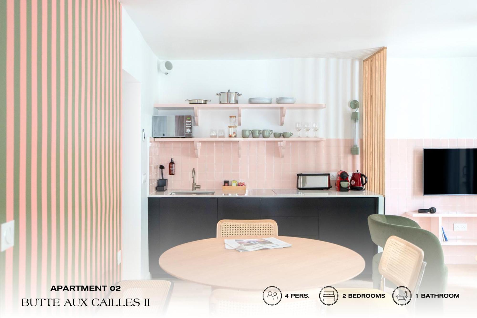 Apartamento Beauquartier - Butte Aux Cailles II París Exterior foto